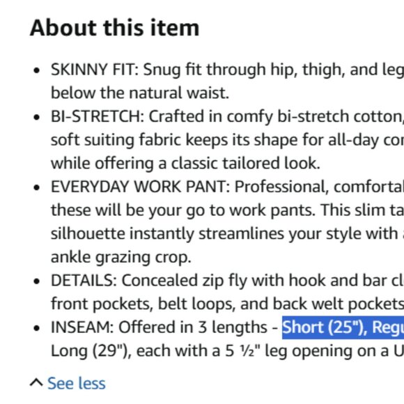 New Navy Business Casual Pants - Picture 5 of 6